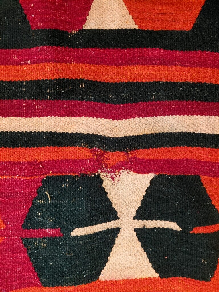 El Dokuma Antika Kilim - 2
