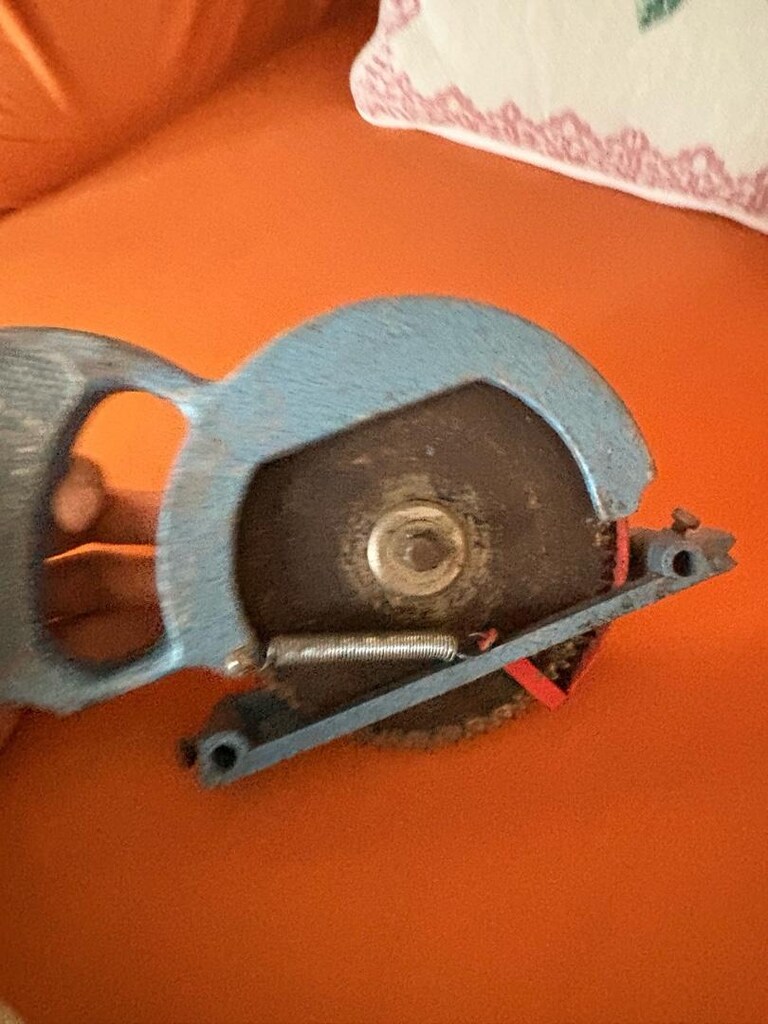 Vintage Döküm Gövde Matkap Ucu Daire Testere Aparatı - 5