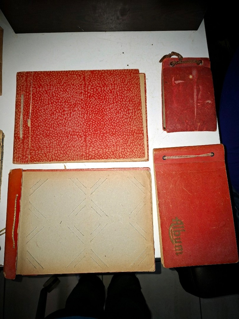 Antika İpli Fotoğraf Albümü Lotu (5 Adet) - Cumhuriyet Dönemi Boş - 5