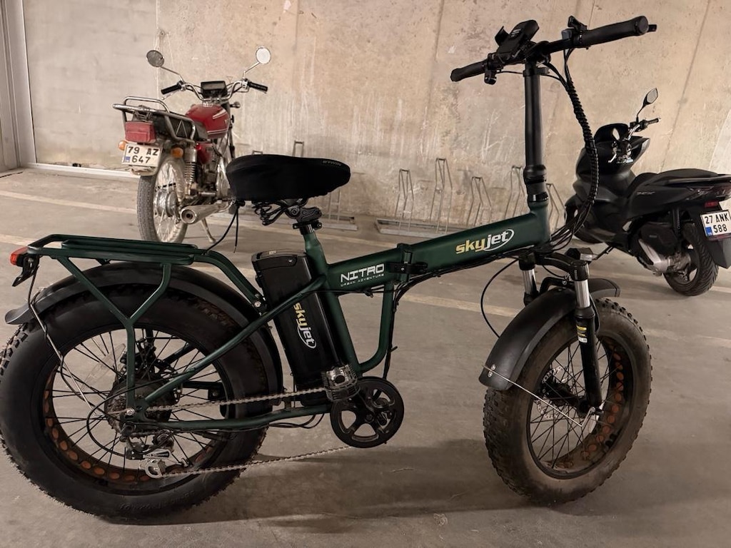 Skyjet Nitro Katlanır Elektrikli Bisiklet - 9
