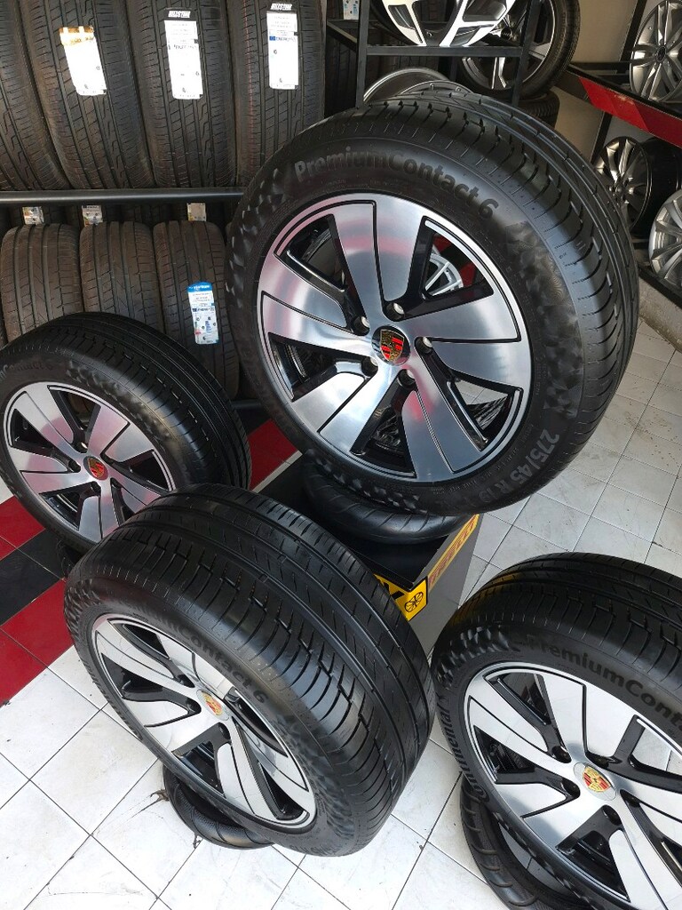 19 ORJİNAL PORSHE TAYCAN EKİPMAN JANT LASTİK TAKIMI 5×130 SIFIR SÖKME - 4