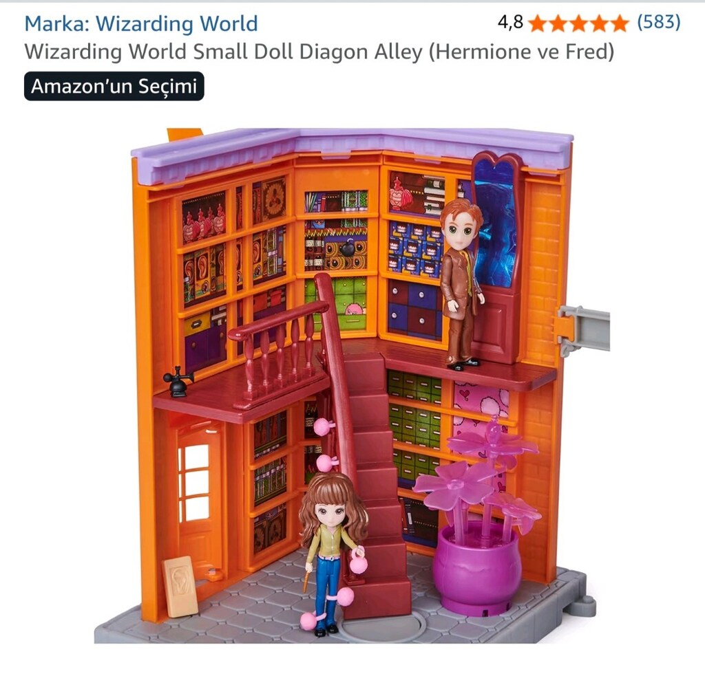 Harry Potter Wizarding World Small Doll – Hermione ve Fred Seti - 8