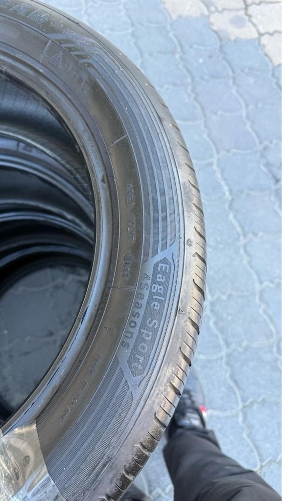 205 55 17 GOODYEAR 4 MEVSİM LASTİK SIFIRDAN HİÇBİR FARKI YOK - 3
