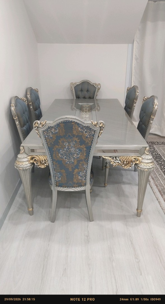 avangart saray yemek masası ve sandalyeler - 3