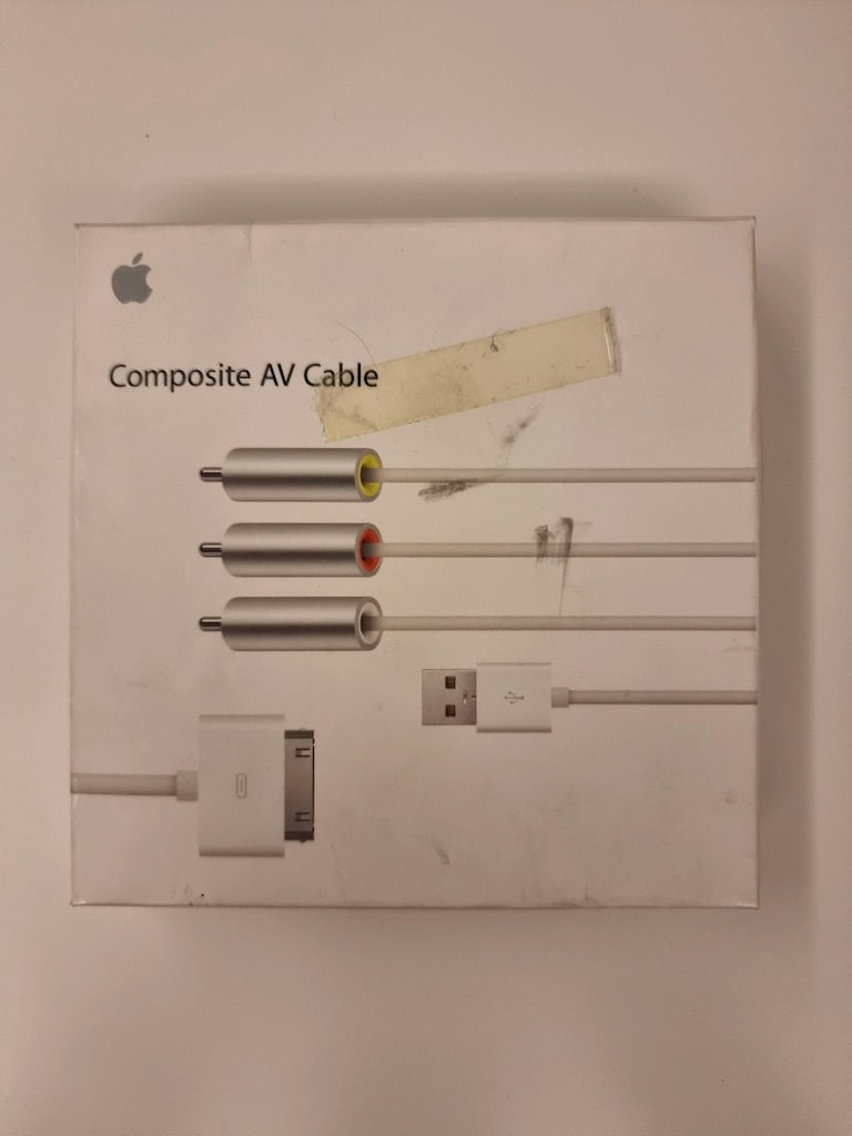 Apple AV Kompozit Kablo