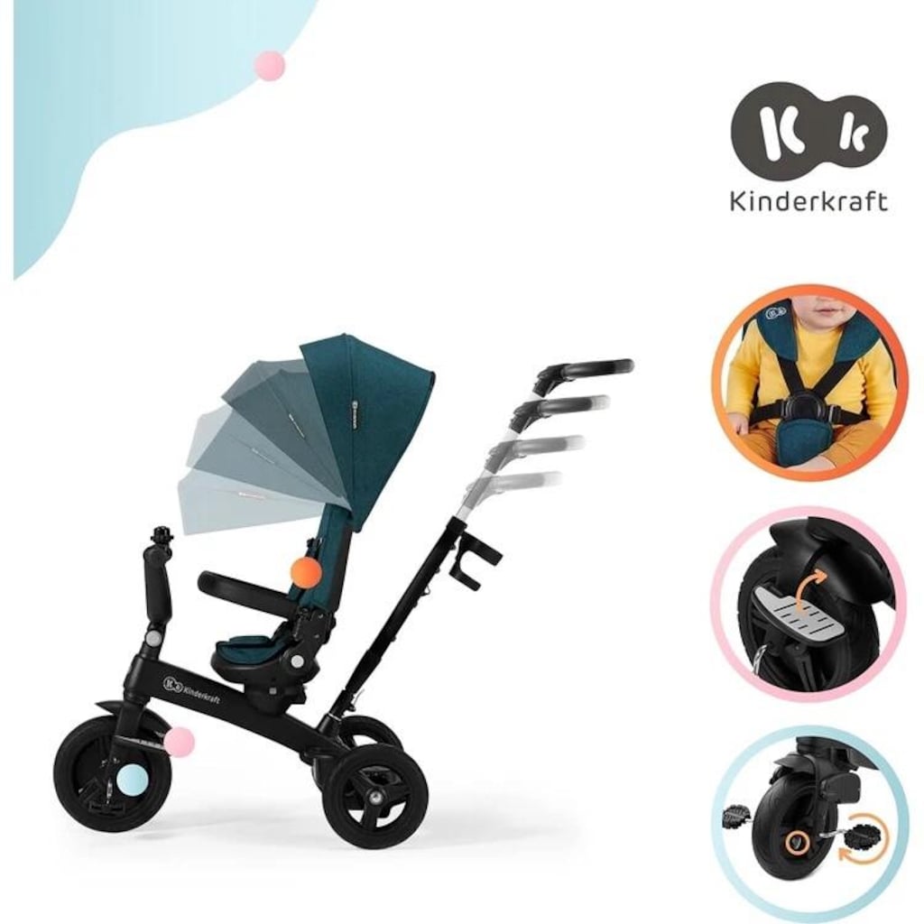 kinderkraft 5 in 1 bisiklet - 6