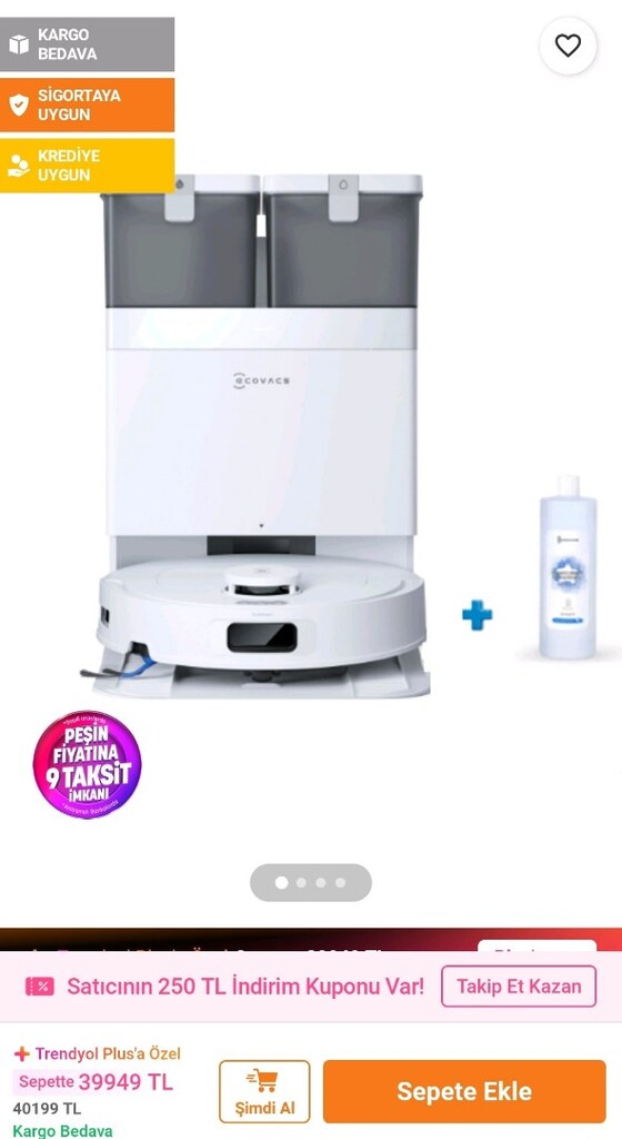 ECOVACS ROBOT SÜPÜRGE - 3