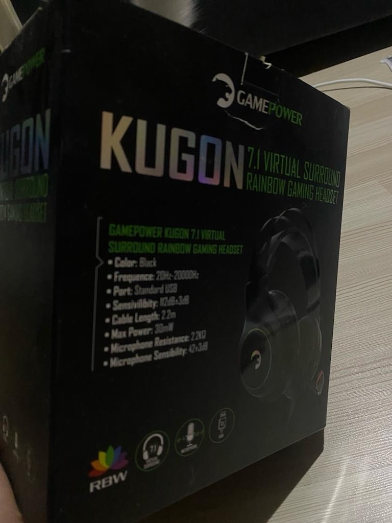 gaming oyuncu mouse ve kulaklık game - 5