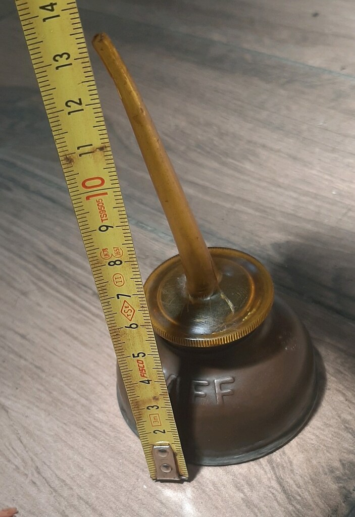 antika dikiş makinesi yağdanlık - 6