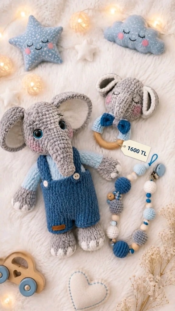 amigurumi fil