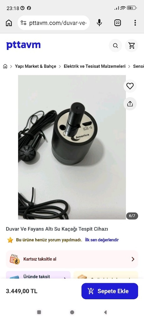 Duvar Ve Fayans Altı Su Kaçağı Tespit Cihazı - 5