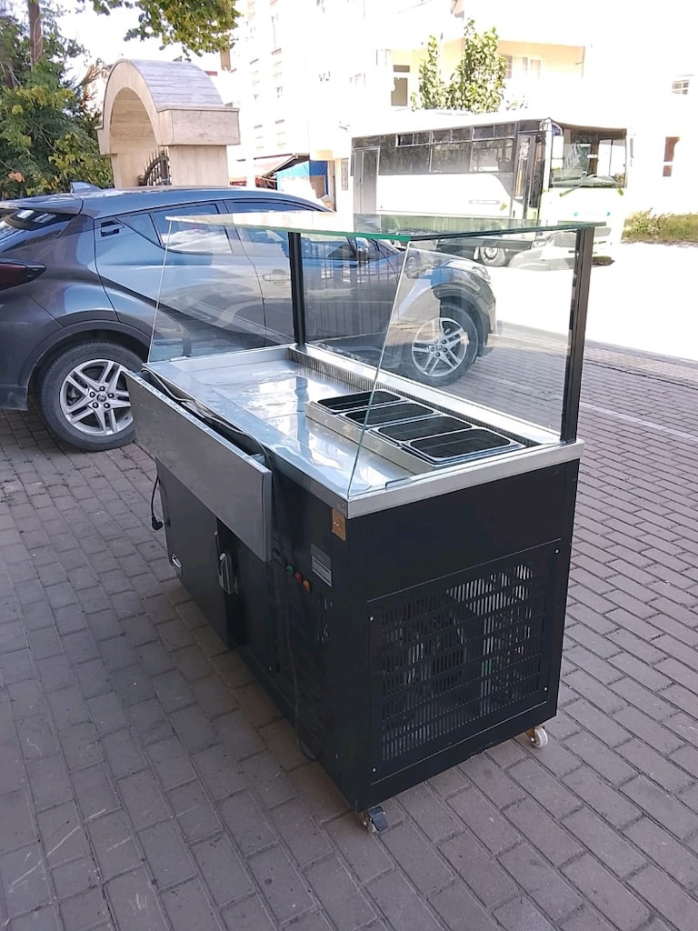çiğköfte dolabı çiğköfte tezgahı endüstriyel tezgah - 4