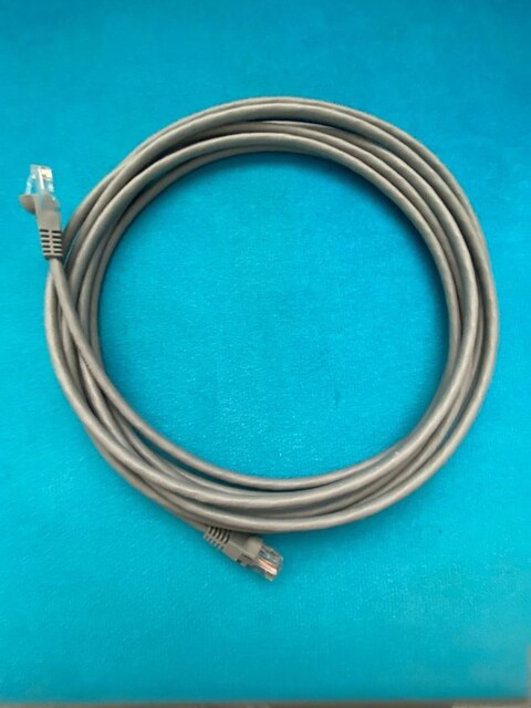 Cat6 Gri Ethernet Kablosu Modem - 5 Metre