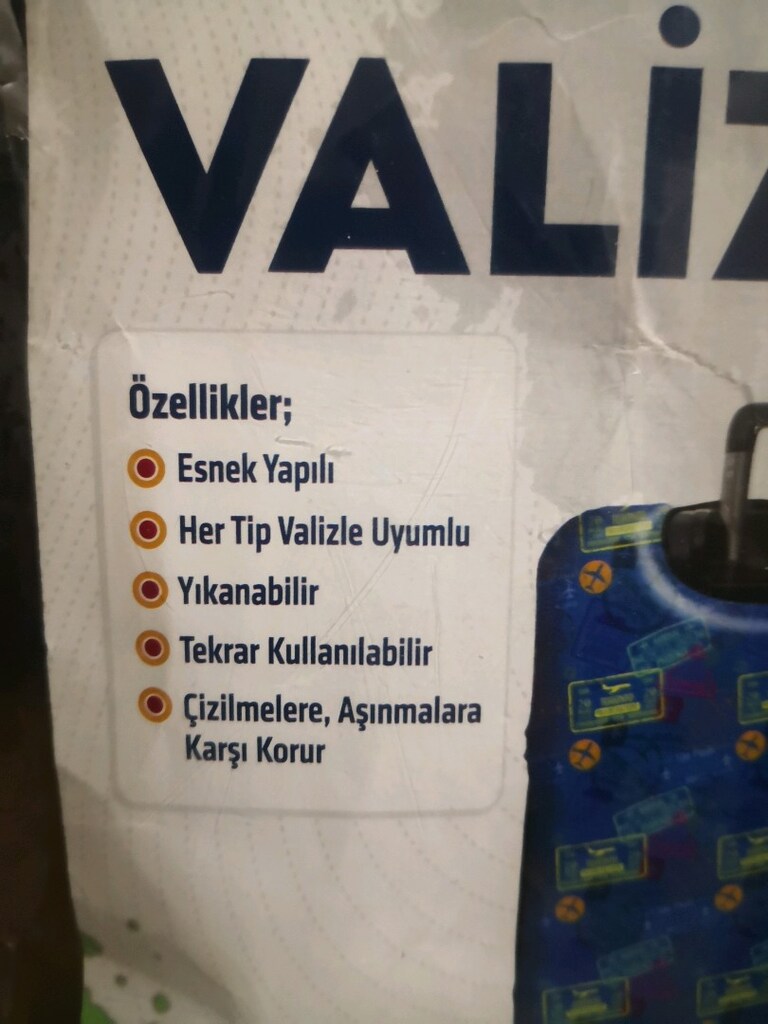valiz kılıfı büyük boy - 3