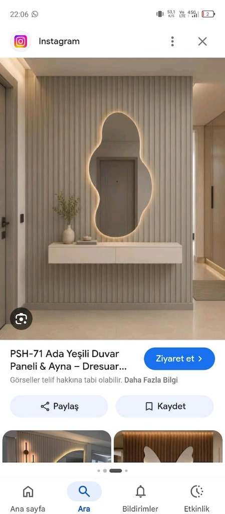 led ışıklı ayna - 6