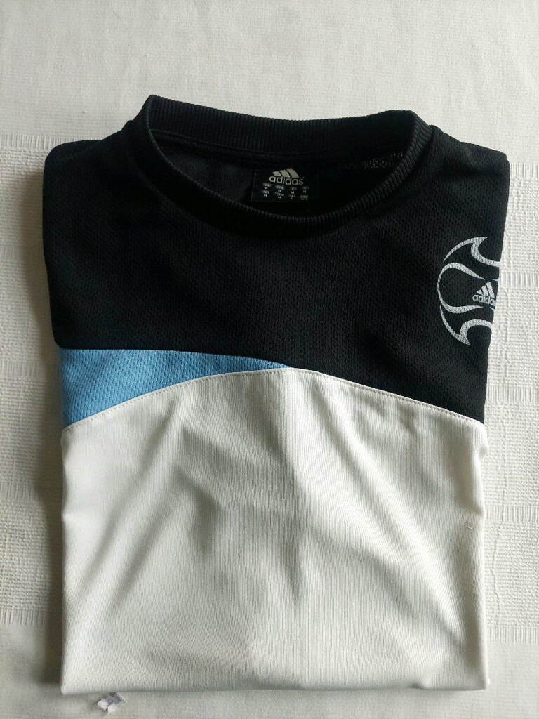 ADİDAS ribana yaka renkli Retro tshirt - 12