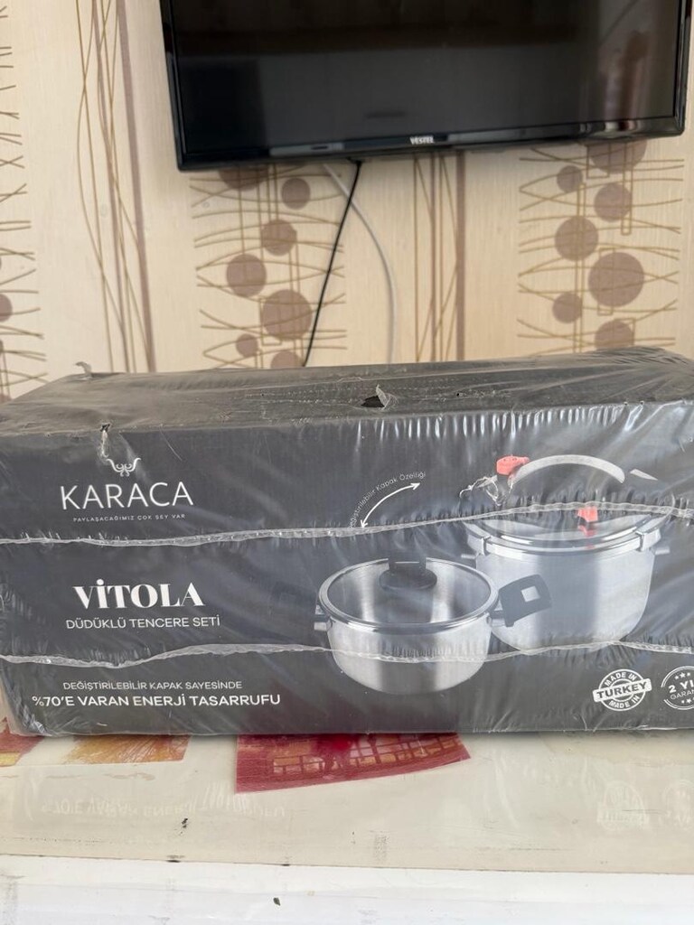 Kutulu Karaca Vitola Düdüklü Tencere Seti - 2