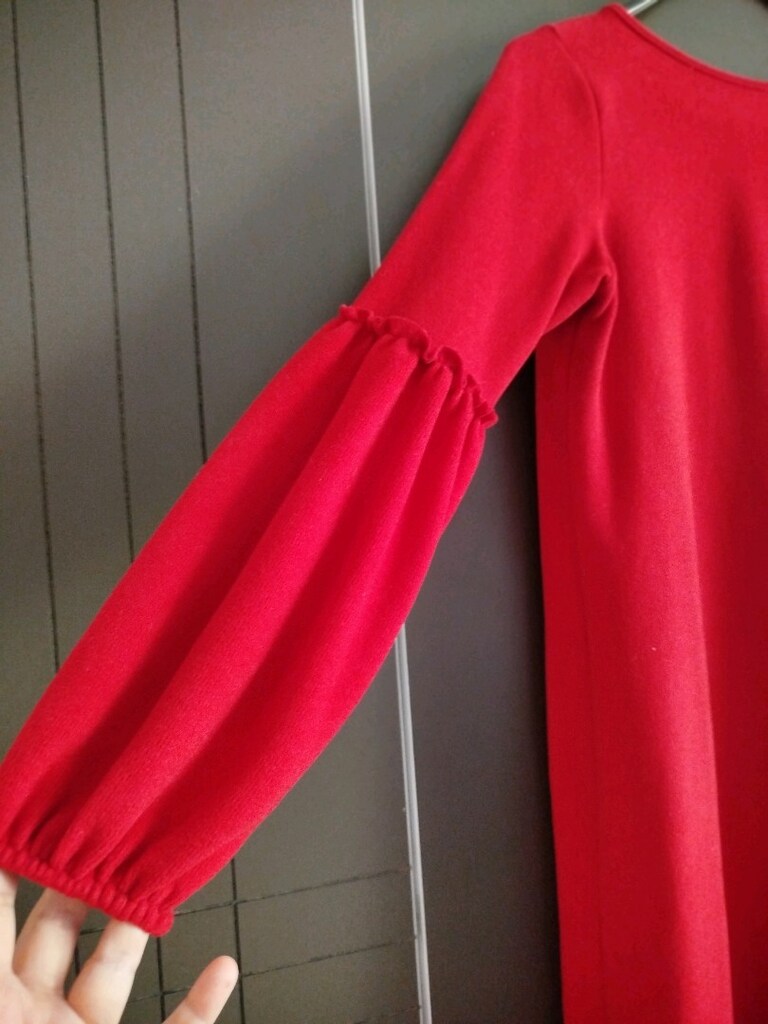 Kırmızı Pamuklu Tunik - 4