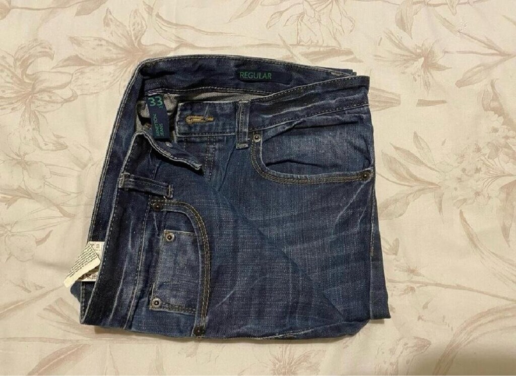 kot pantalon m beden benetton