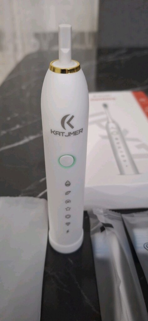 KATJMER Dentora Beyaz Elektrikl iSarjl ıDiş Fırçası Seti Sıfır Ürün - 5
