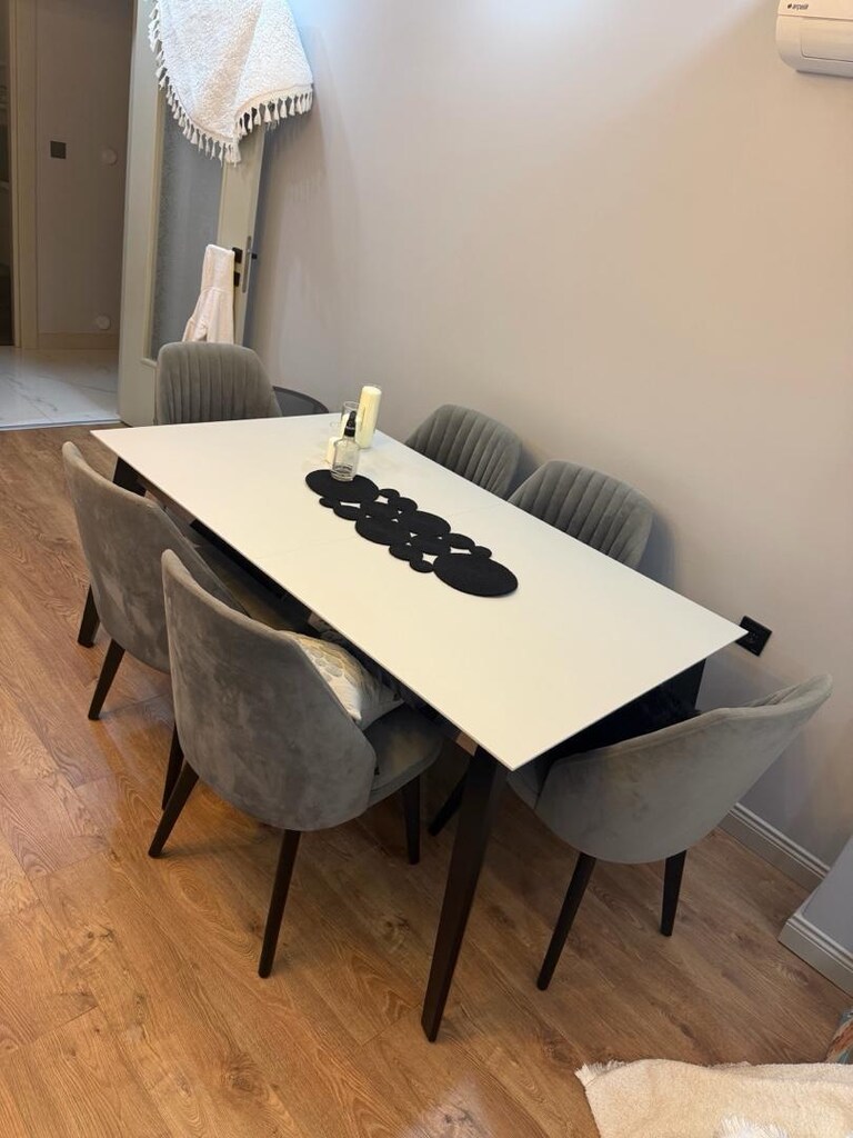 6 Sandalyeli Açılabilir Yemek Masası - 10