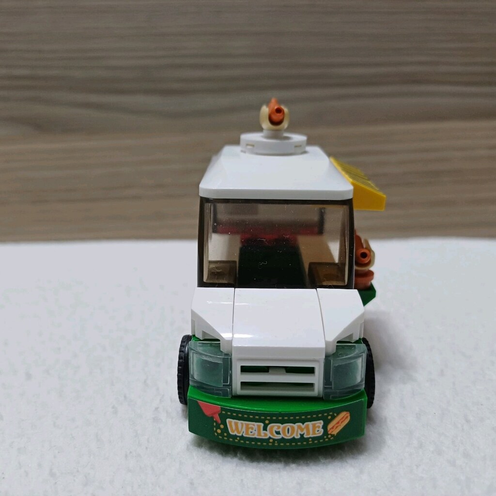 Çek-Bırak Motorlu Hot Dog / Sosisli Aracı Yapı Seti - 4