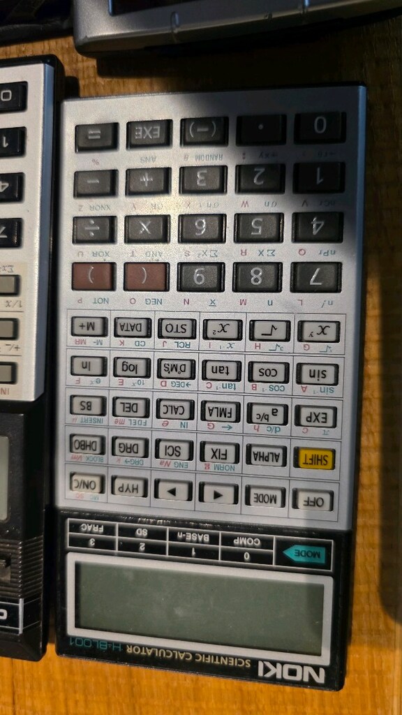Casio bilimsel hesap makinesi, Açıklama oku - 8