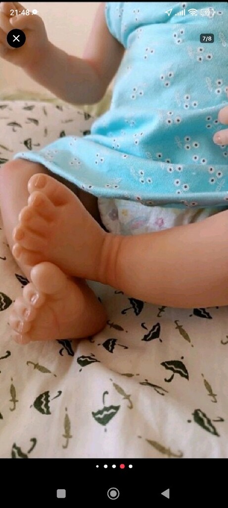 REBORN YENİDOĞAN GERÇEKÇİ OYUNCAK BEBEK SİLİKON BEBEK SIFIR ÜRÜN - 3