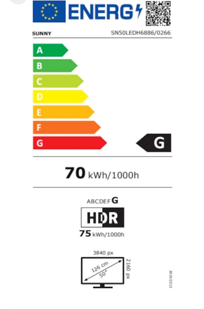 SUNNY 50İNÇ 127 EKRN TV fulHD dâhili WİFİ UYDU SIFIR - 6