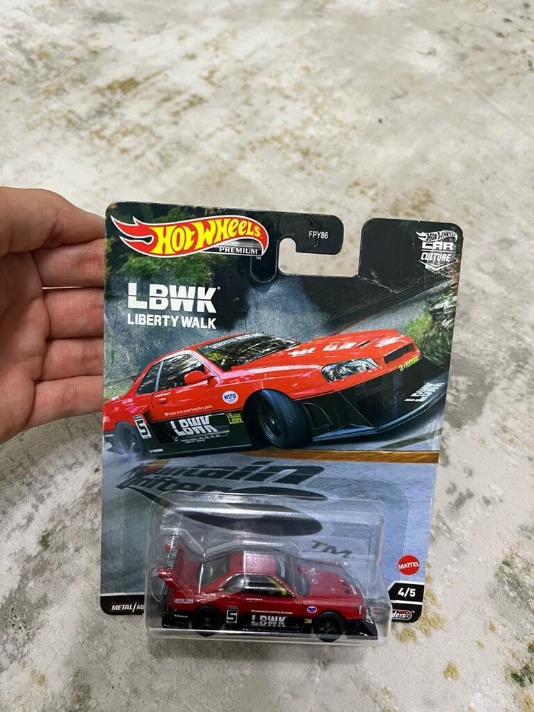 HOT WHEELS SİLHOUETTE NİSSAN SKYLİNE R34 - 2