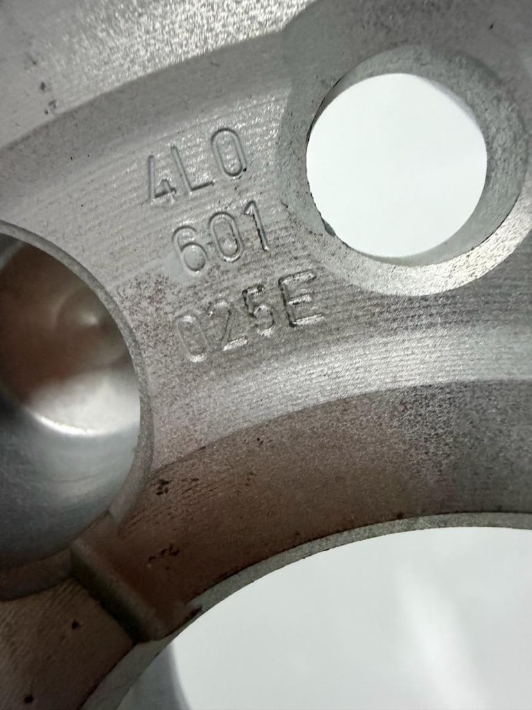 audi Q7 çelik jant 07-13 sıfır orjinal 18 inç 4L0601025E 1 adet mevcu - 8