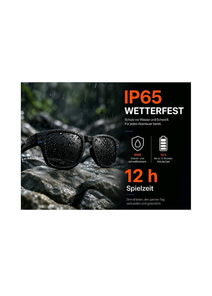 smart Glasses uwot 4k kameralı - 5