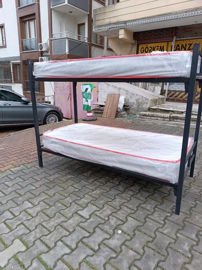 ŞANTİYE İŞÇİ RANZASİ 2 YATAK FİYATA DAHILDIR ÜCRETSİZ TESLİMAT - 3