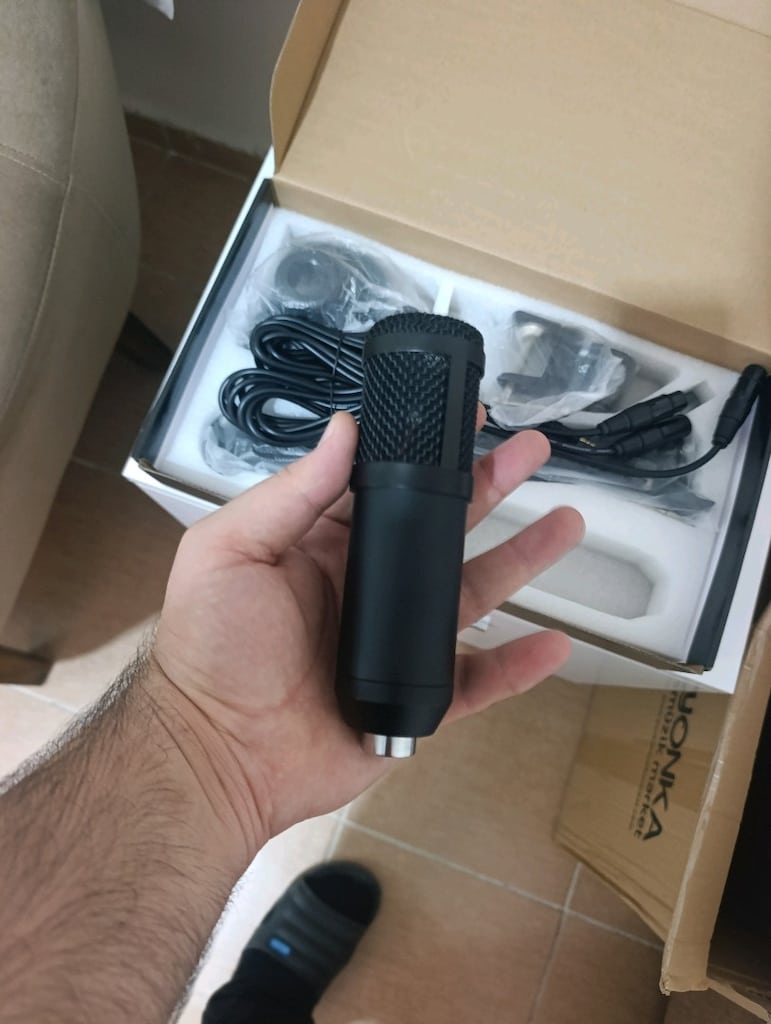 Midex MX-2020 White Power Paket-2 Stüdyo Mikrofon Şarjlı Ses Kartı - 9