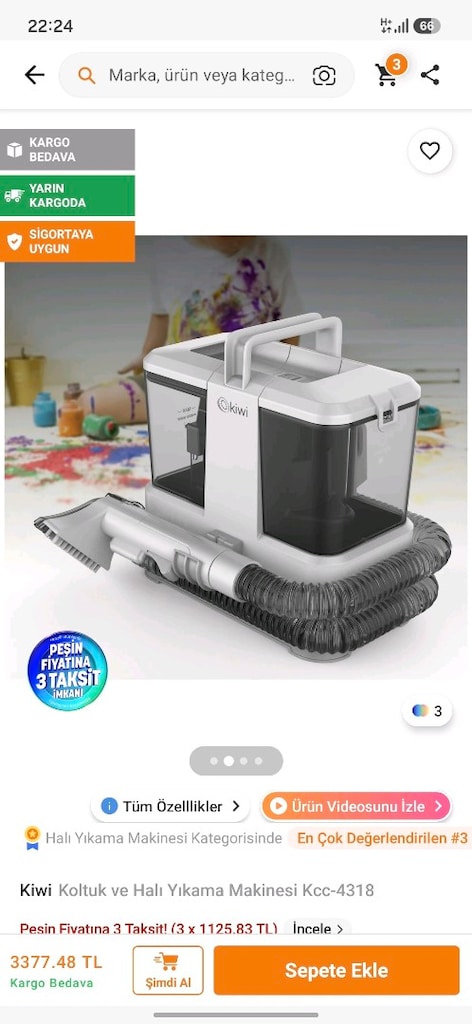 Koltuk Yıkama Makinesi - 5