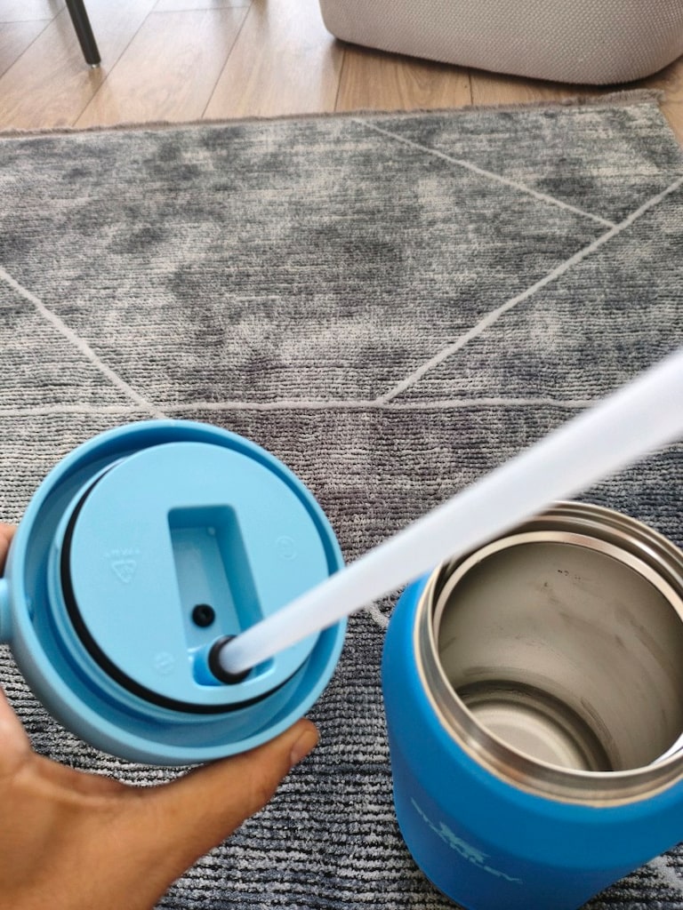 Orijinal Kullanılmamış Stanley The IceFlow Flip Straw Jug 1.9 LT Mavi - 6