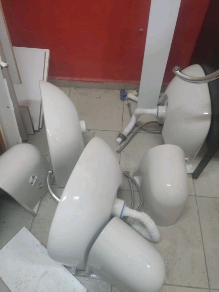 banyo lavabo sıfır + batarya - 3