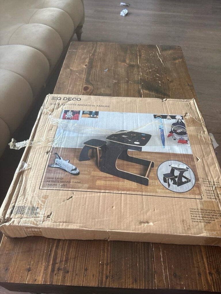 çocuk masa ve tabure takımı - 3