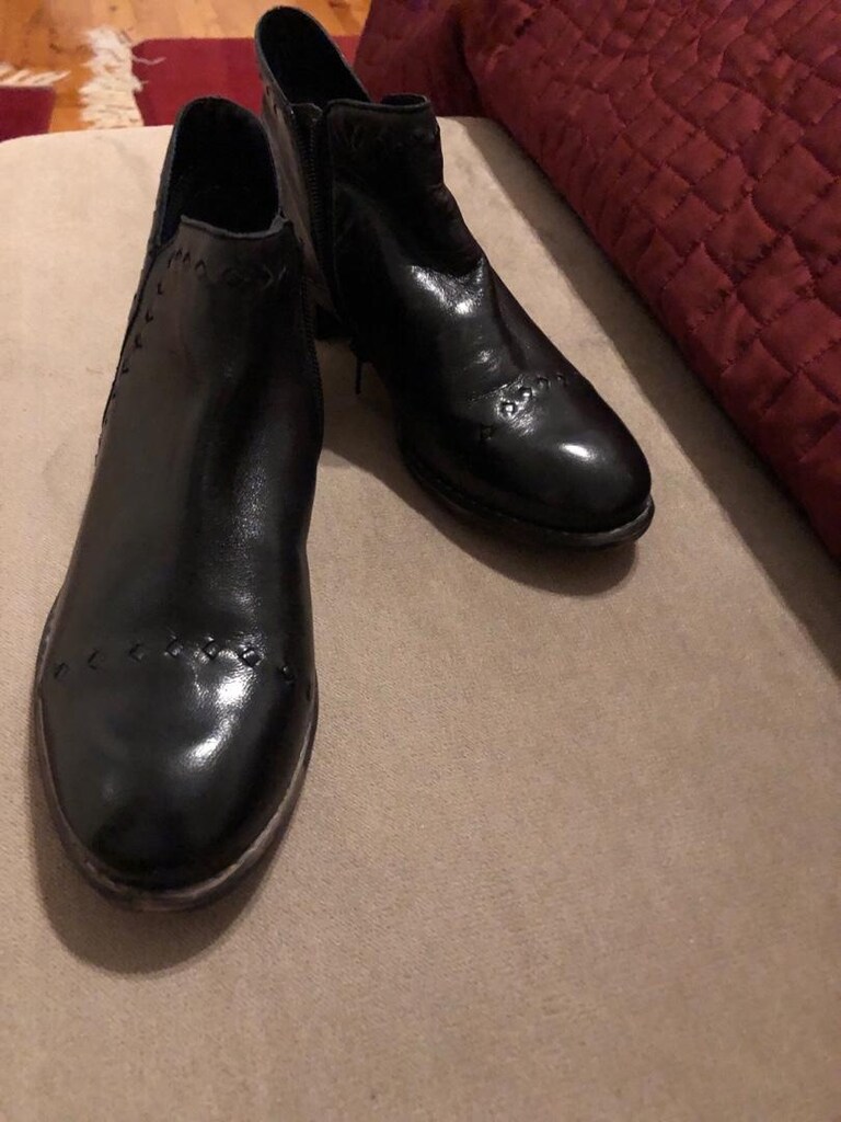 Skechers deri kadın bot