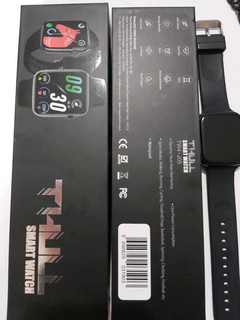 AKILLI SAAT SMART WATCH THULL - 3