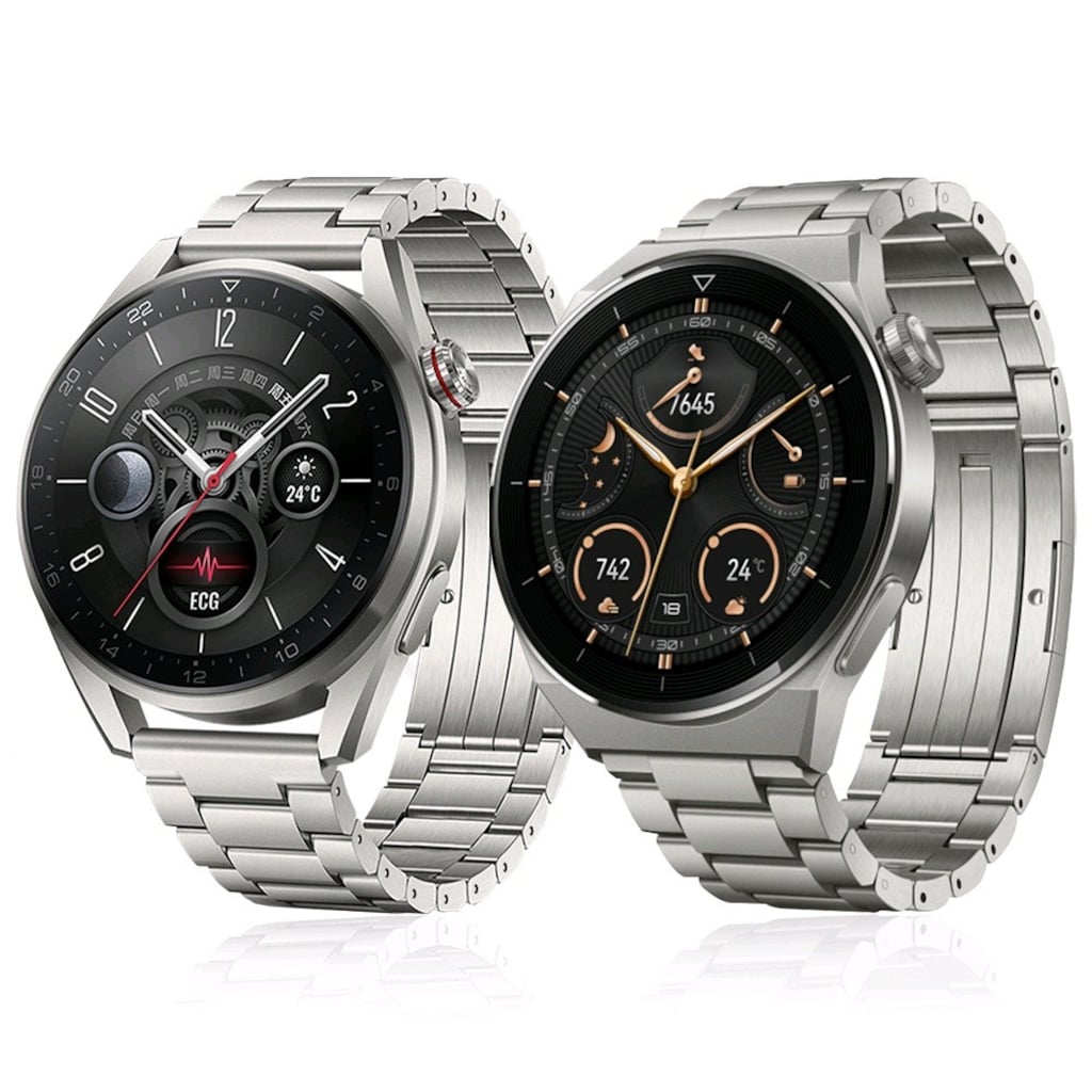 Huawei Watch GT3 Pro 46mm Titanyum EKG 14 gün pil 5 ATM GPS OUTLET - 4