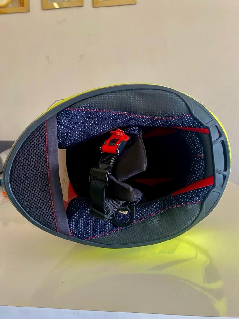 AXOR Rage Ecco Kapalı Kask Neon Sarı - Siyah L beden sıfır - 3