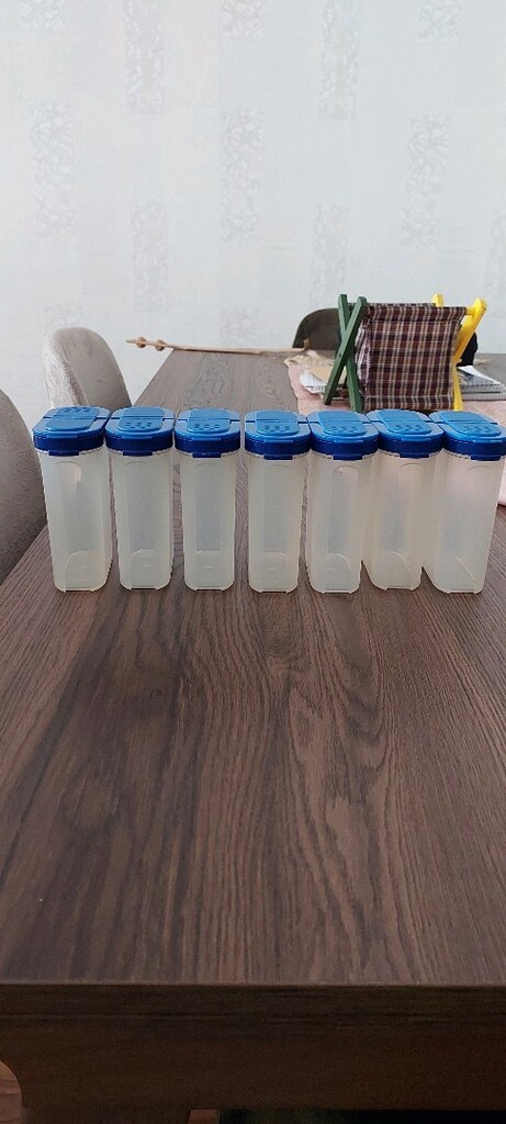 Tupperware baharat takımı 7 li - 6