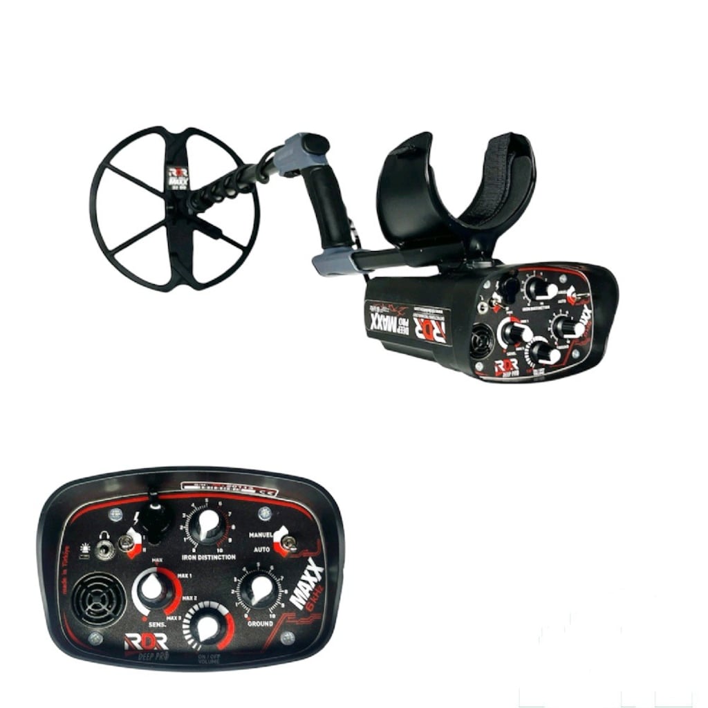 RDR DEEP PRO MAXX-6 KHZ DEDEKTÖR 27/32/38 cm BAŞLIK SEÇENEKLİ