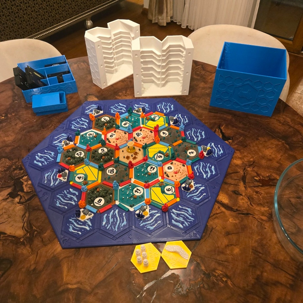 Catan 3 D Kaliteli Baskı - 3