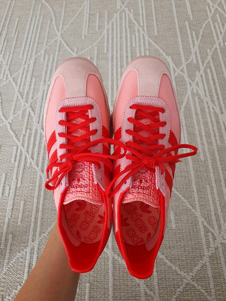 Adidas Spor ayakkabı kutulu Kırmızı Pembe Pudra SIFIR Orjinal 38 - 9