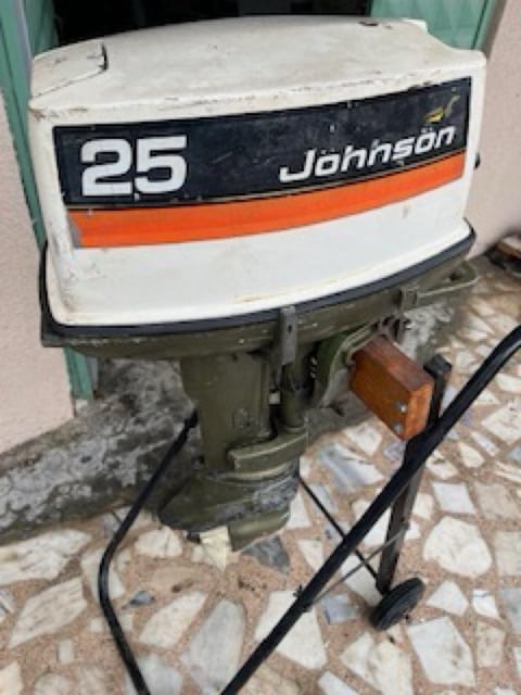 25HP JOHNSON KISA ŞAFT