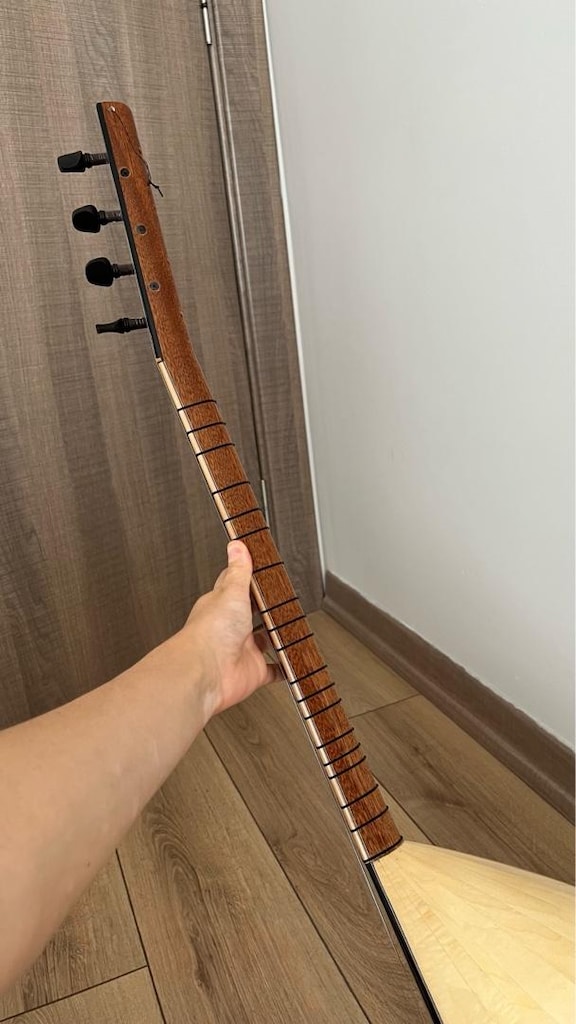 "Özel Yapım Tam Profesyonel Kelebek Saz (Abalone Sedef Klavye)" - 7