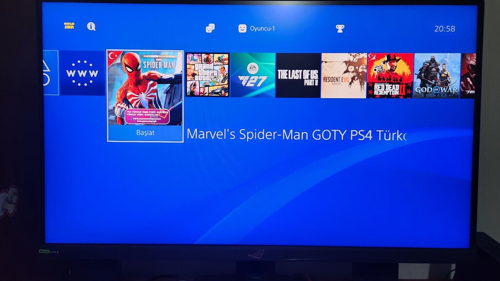 PS4 PRO 1 TB 4K HDR, Spider-Man Özel Seri, FC27+15 Oyun, 3 Kollu - 6