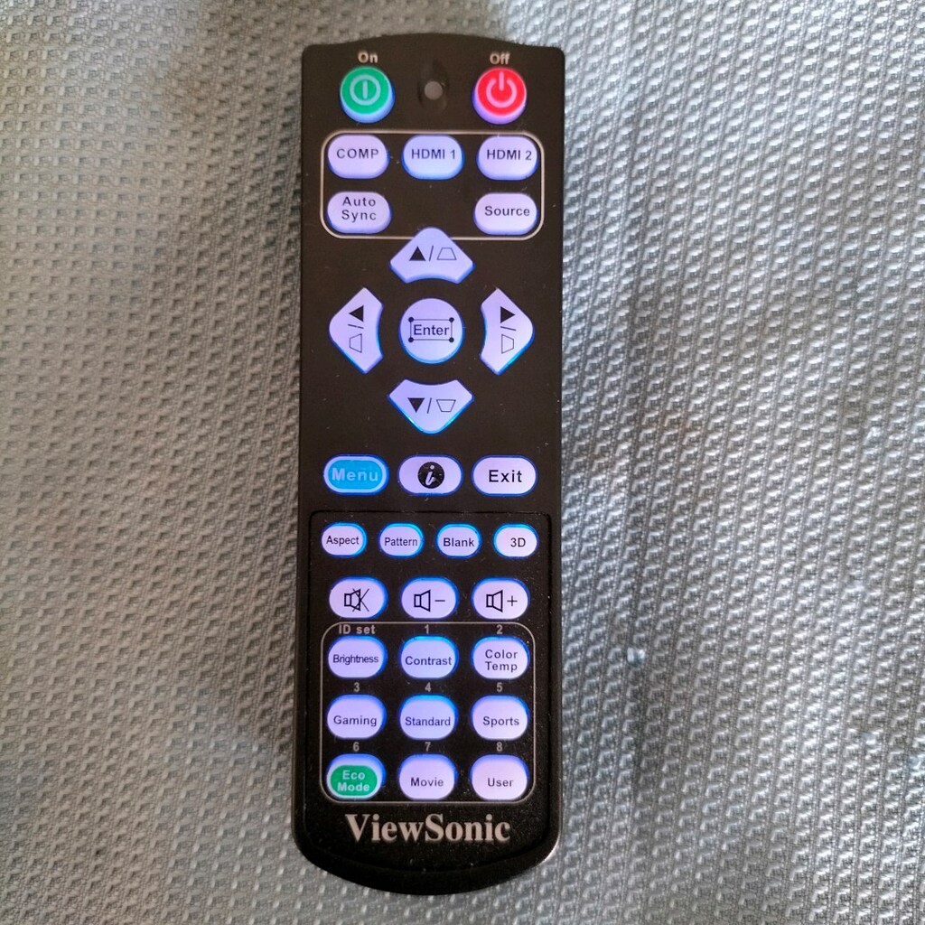 Viewsonic Px728 4k2000 projeksiyon kumandası - 4
